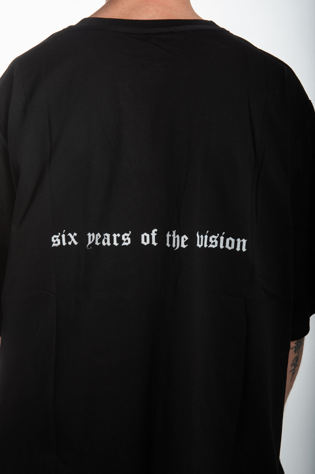 “SIX YEARS OF THE VISION” Oversized Shirt